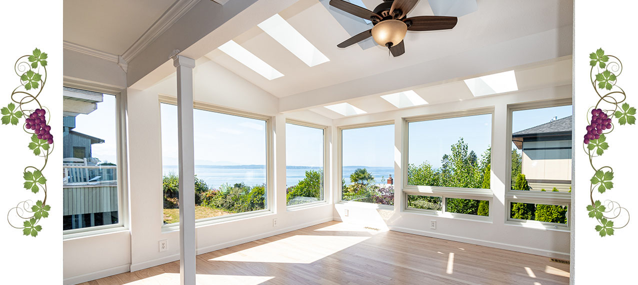 Puget Sound view from the sundeck.